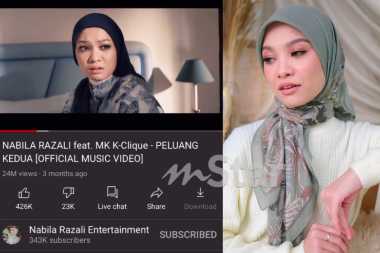 Nabila Razali Tangguh Pengajian Sarjana Hiburan Mstar